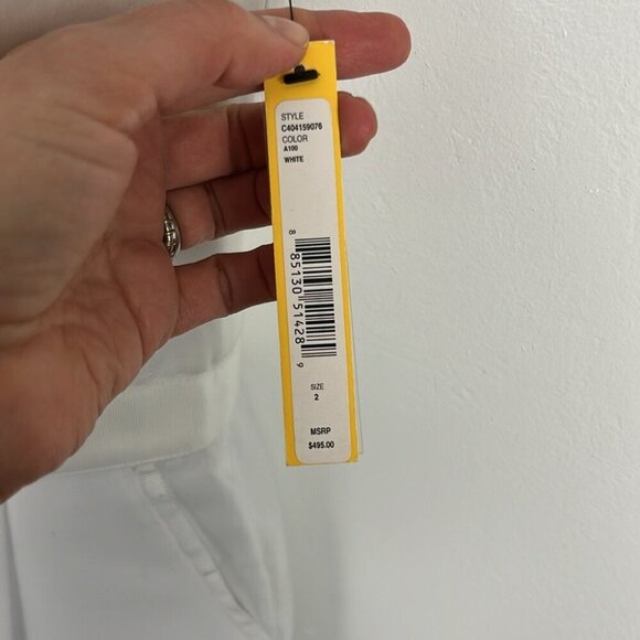 Alice + Olivia NWT Sleeveless Pleated Crepe Jumpsuit - Picture 8 of 14